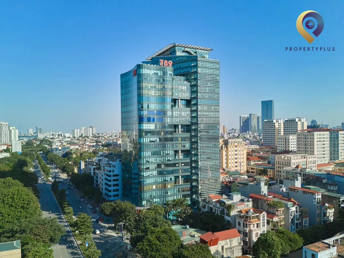 Toàn cảnh tòa nhà 789 Office Building tại quận Cầu Giấy, Hà Nội.